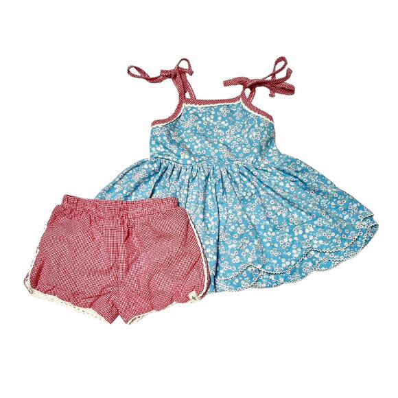 Love & Grow American Beauty Tunic Set Size 5 - Picture 1 of 13